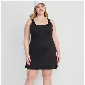 PowerSoft Sleeveless Shelf-Bra Support Dress for Women